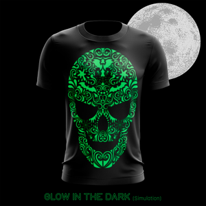 Short Sleeve T-Shirt MEX "CALACA" (Glow in the Dark Edition)