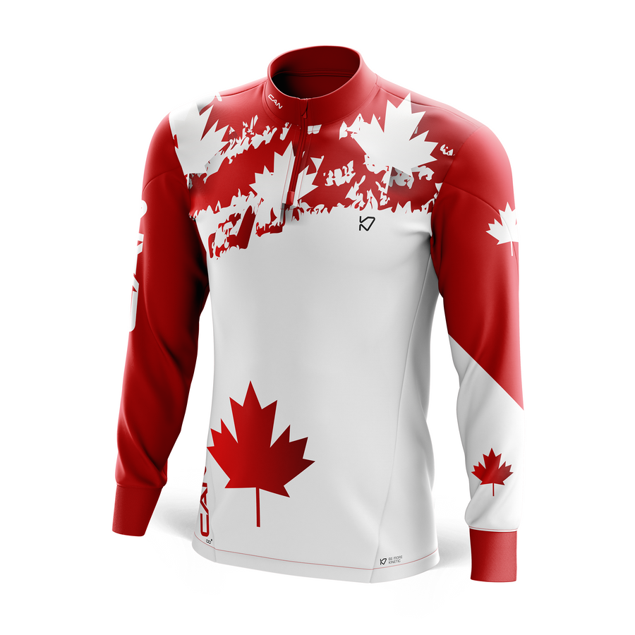 Half Zip Jacket "CANADA"